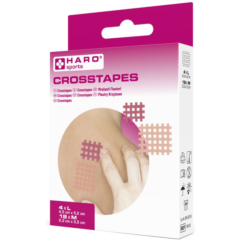 HARO Crosstape gitterpleisters M/L