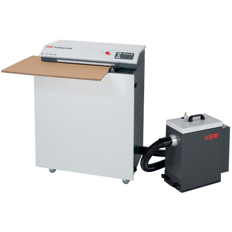 HSM verpakkingsvulmateriaal machine ProfiPack P425, 425 mm invoerbreedte, lichtgrijs/antraciet