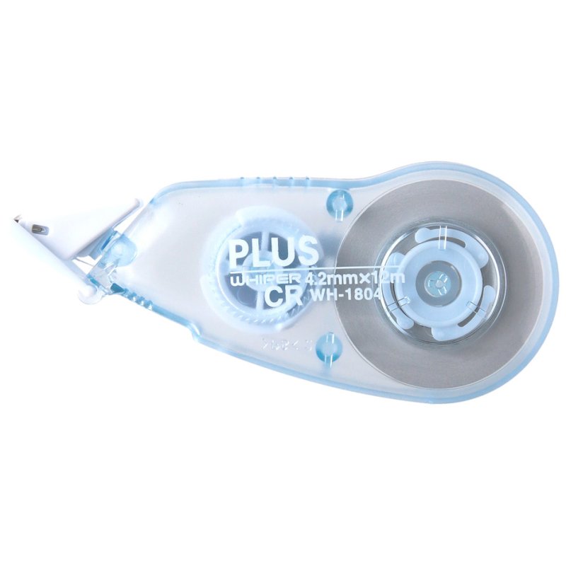 PLUS JAPAN correctieroller 4,2 mm x 12 m in glazen pot