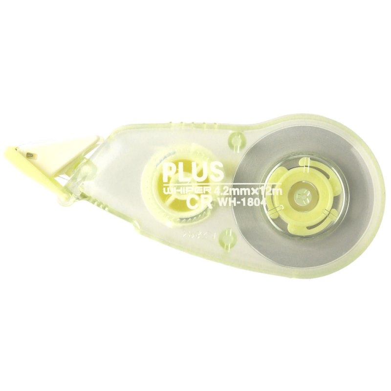 PLUS JAPAN correctieroller 4,2 mm x 12 m in glazen pot