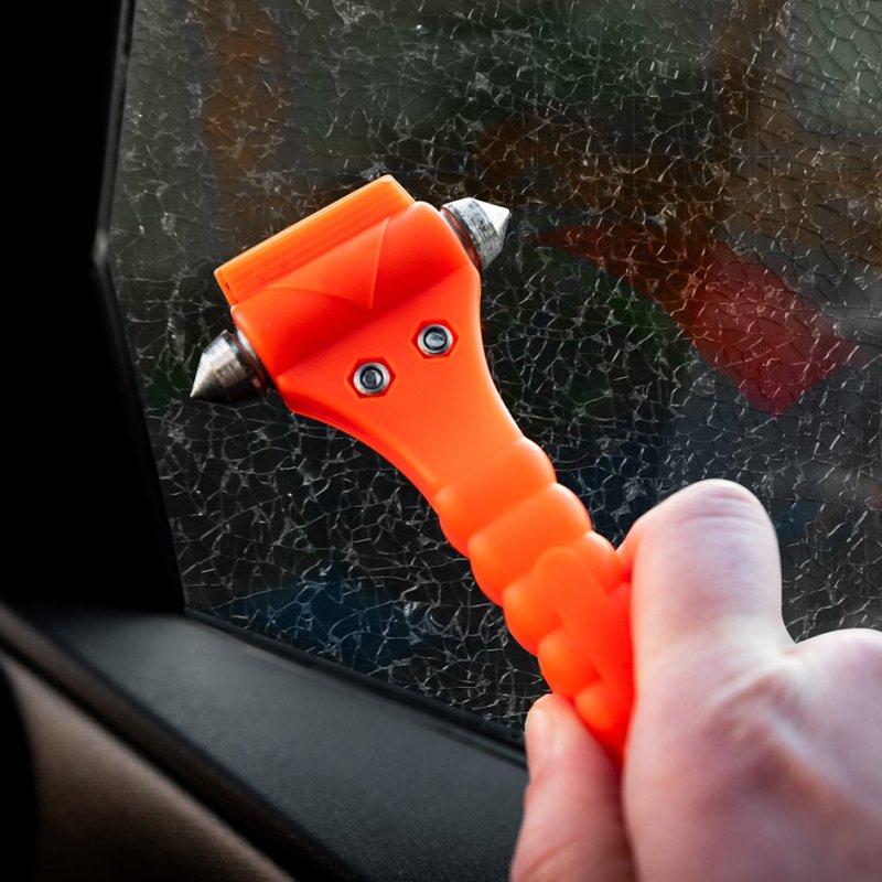 FIRST AID ONLY 2-in-1 noodhamer, oranje