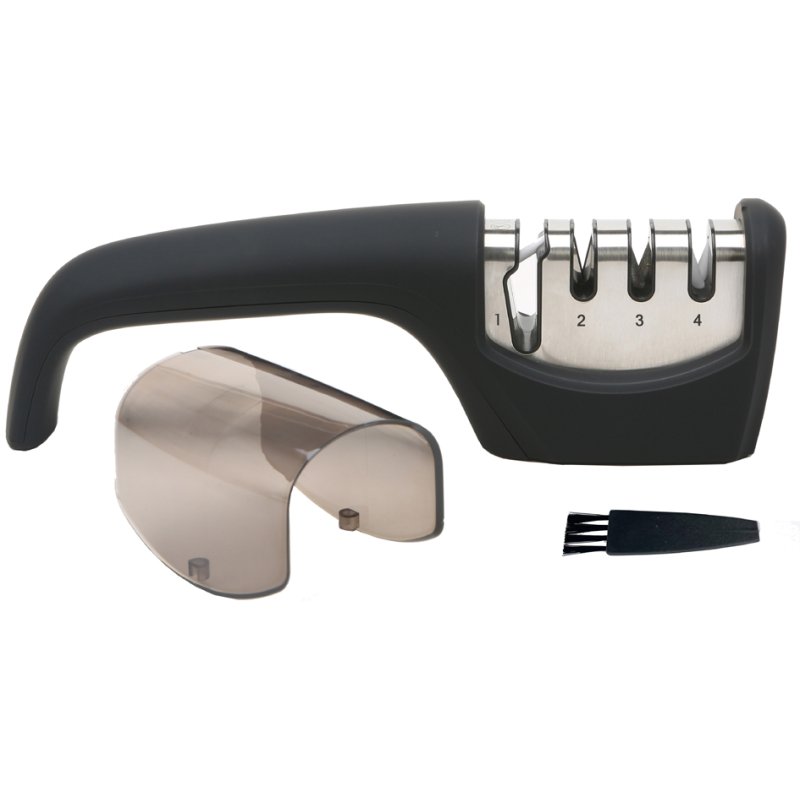 Linden Berg messenslijper 4 stappen zwart