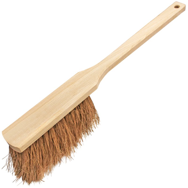 Peggy Perfect handbezem met lange steel, hout, 42 cm