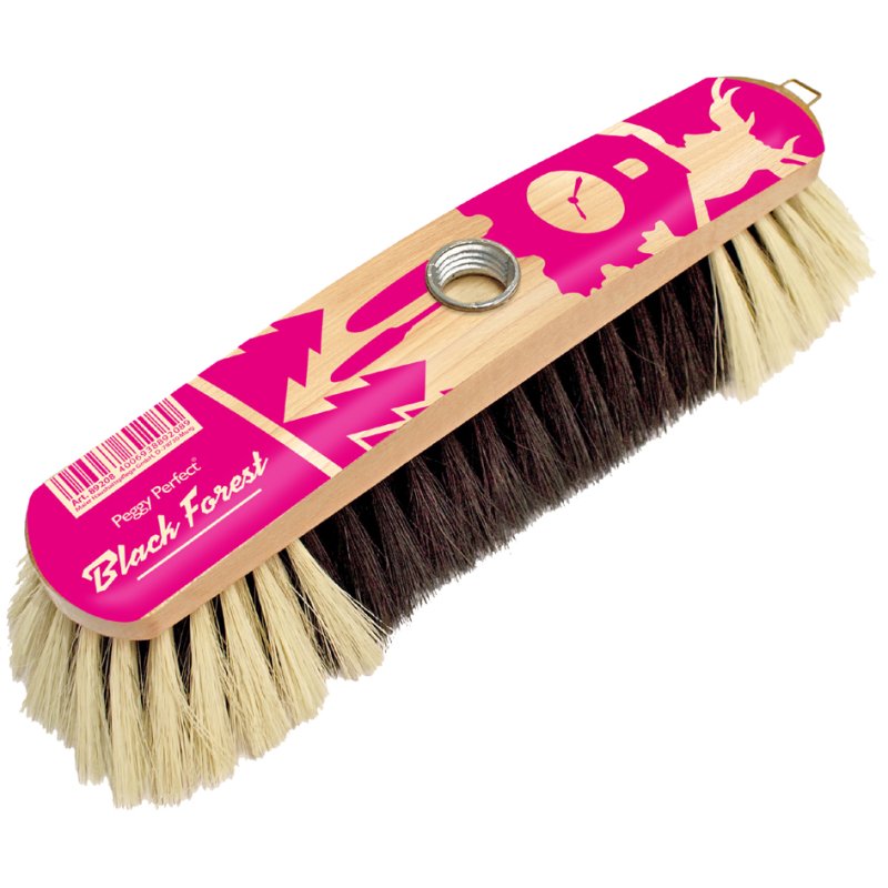 Peggy Perfect bezem Black Forest, hout, 260 mm breed