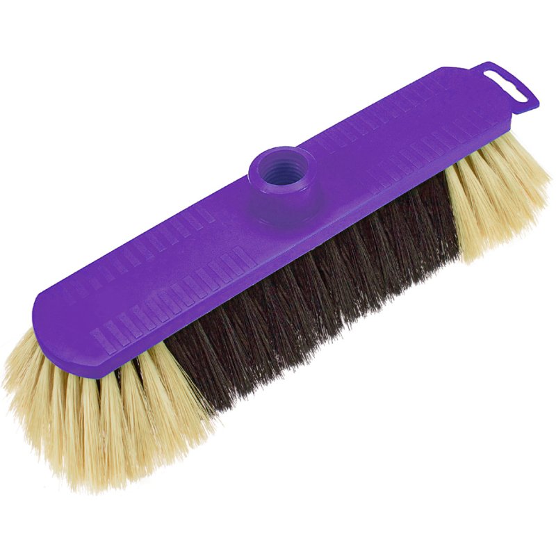 Peggy Perfect bezem kunststof 275mm breedte, kleur gesorteerd