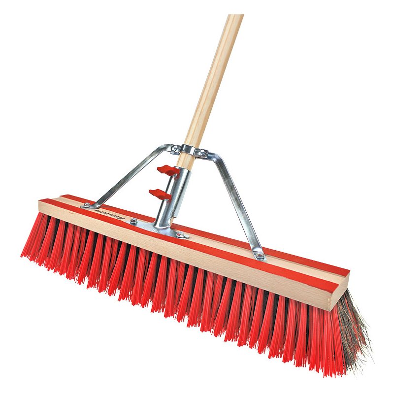 Peggy Perfect straatbezem Bulldozer 600mm met steel
