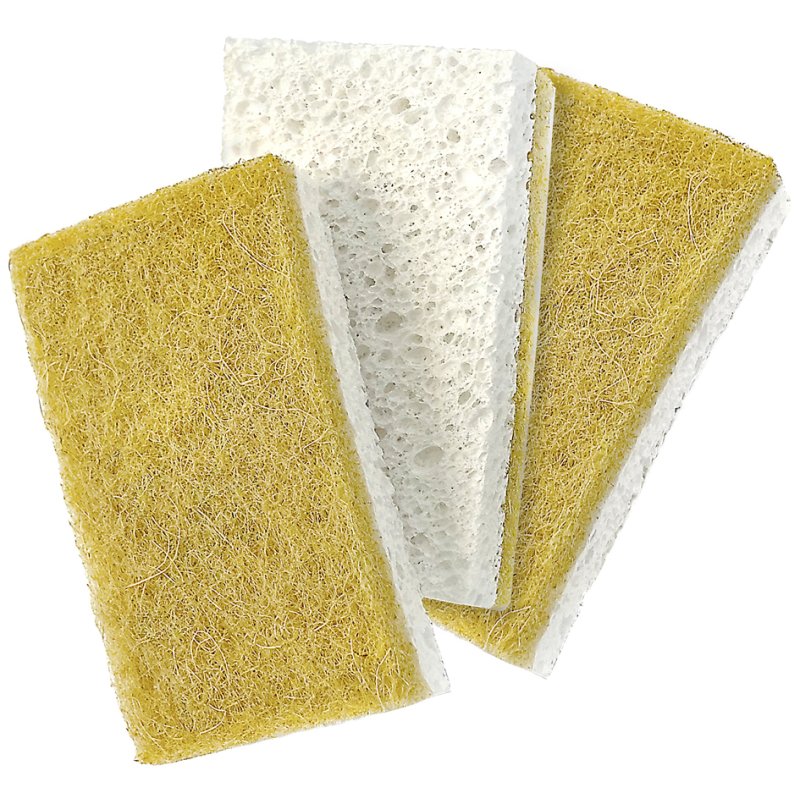 Peggy Perfect schoonmaakspons GoGreen, 3 stuks