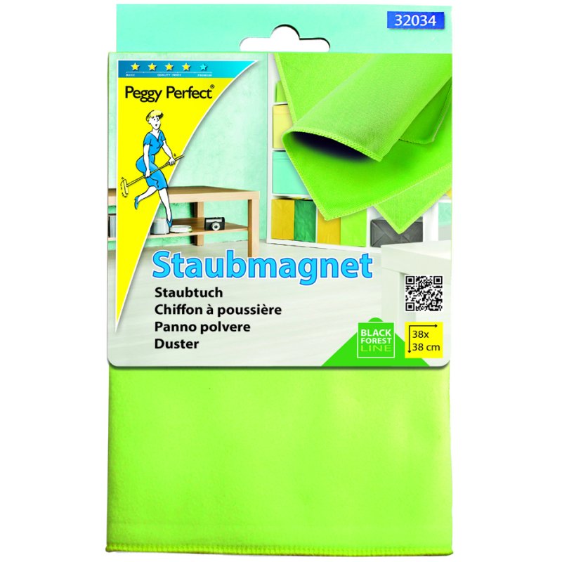 Peggy Perfect stofdoek staubmagnet groen