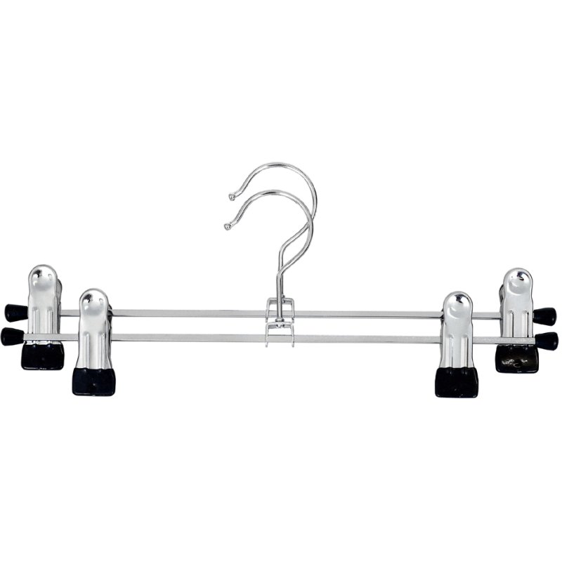 Peggy Perfect broekhangers met klemmen, 2 stuks, maat M