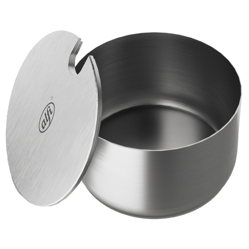 alfi Melk- en suikerset, gepolijst roestvrij staal, 4-delig