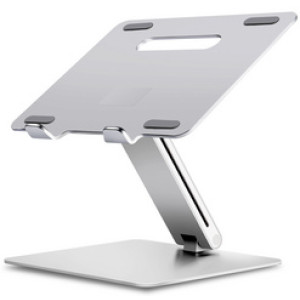 ALBA ergonomische laptopstandaard verstelbaar, zilver