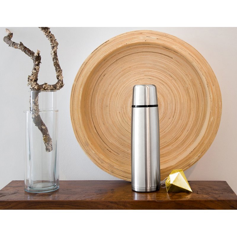 Alfi thermosfles 0,5L edelstaal met drinkbeker en draaiverschluiting
