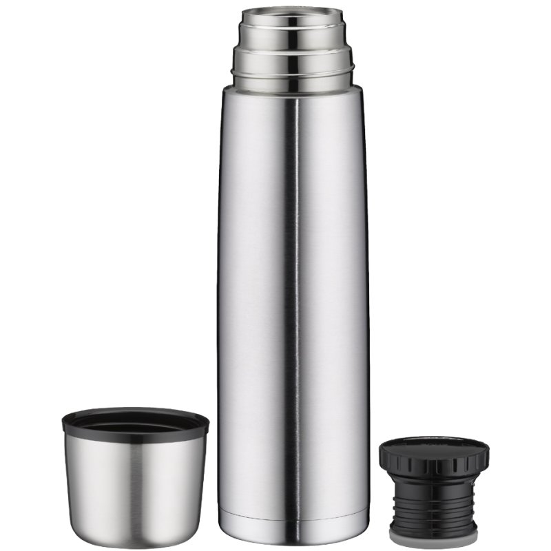 Alfi thermosfles 0,5L edelstaal met drinkbeker en draaiverschluiting