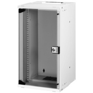 DIGITUS 10" wandkast SOHO PRO 12HE 315x300mm zwart afsluitbaar