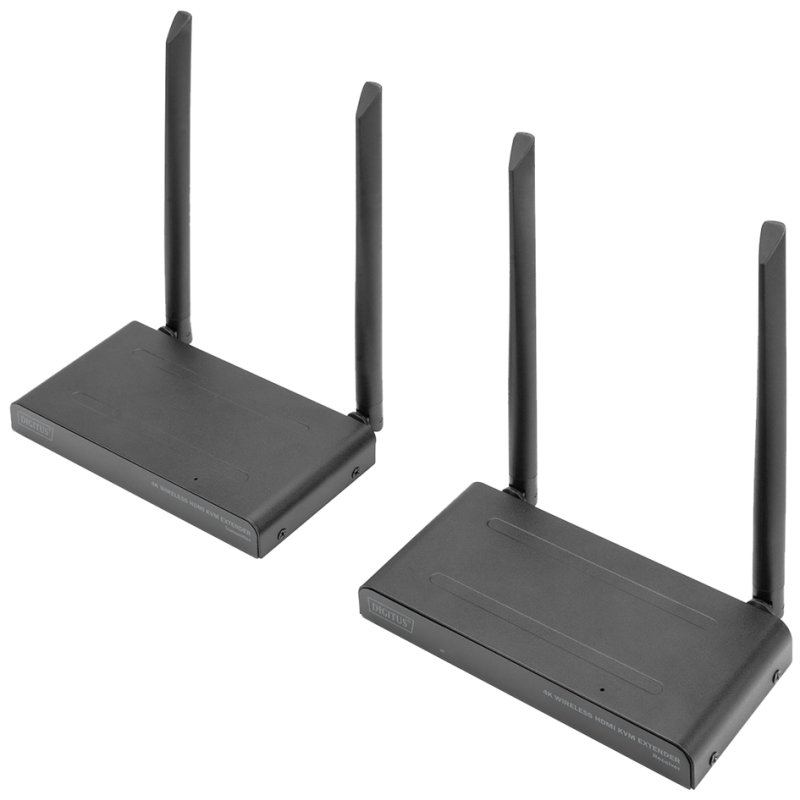 DIGITUS 4K Draadloze HDMI KVM Extender Set, 150m