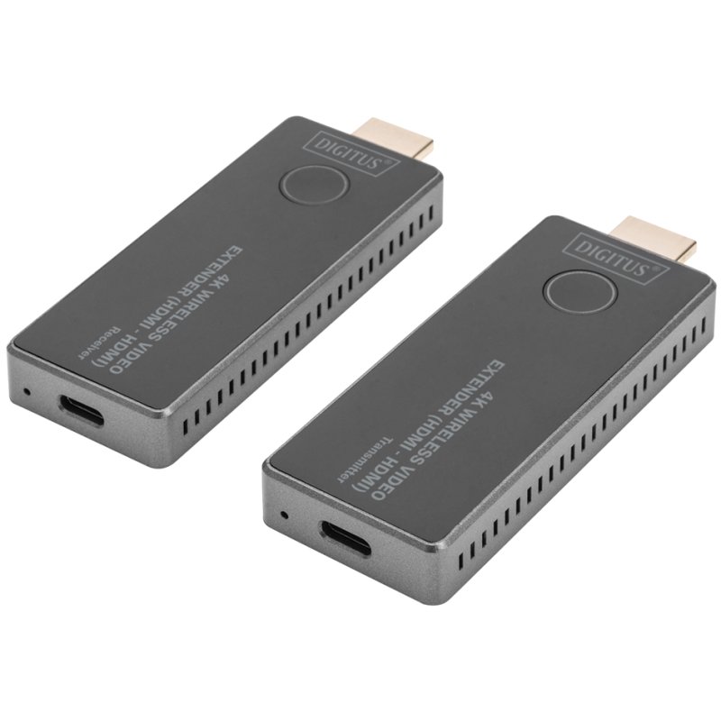 DIGITUS 4K draadloze HDMI verlenger set, 30 meter (HDMI-HDMI)