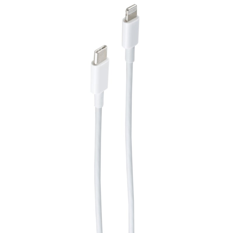 shiverpeaks USB-C naar Lightning oplaadkabel, PD 18W, 1 meter
