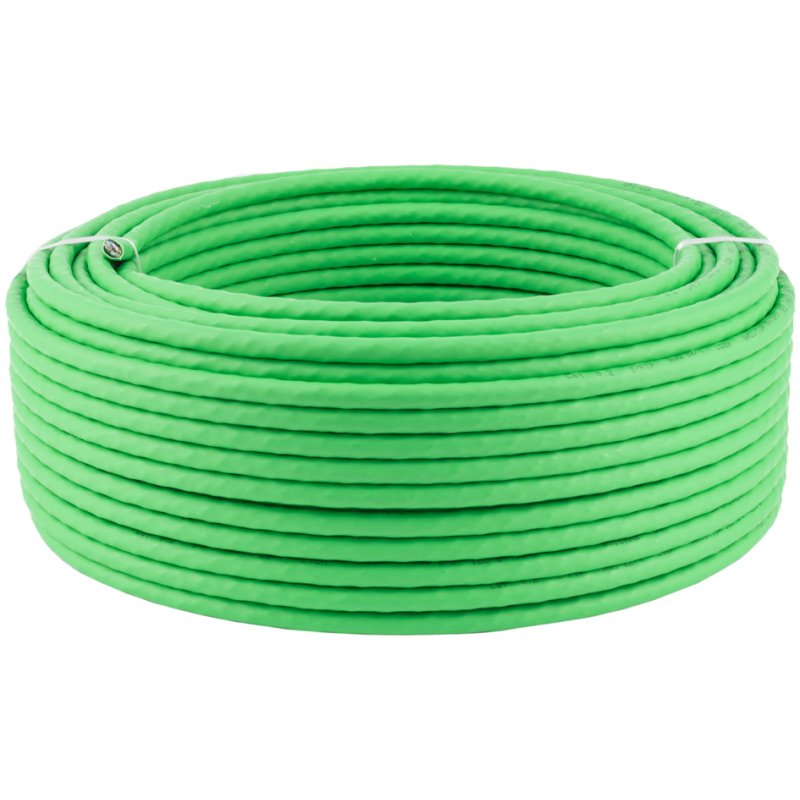 Koude rillingen installatiekabel kat. 8.2, afgeschermde folie paar, 50 m