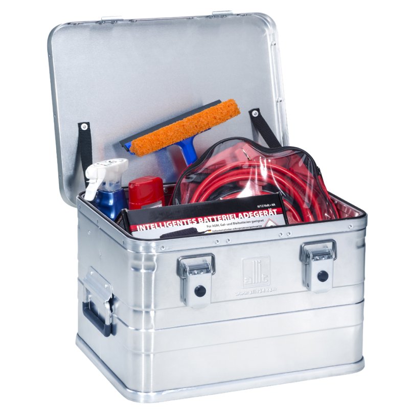 Allit aluminium transportbox AluPlus S 29 zilver 435x265x335mm