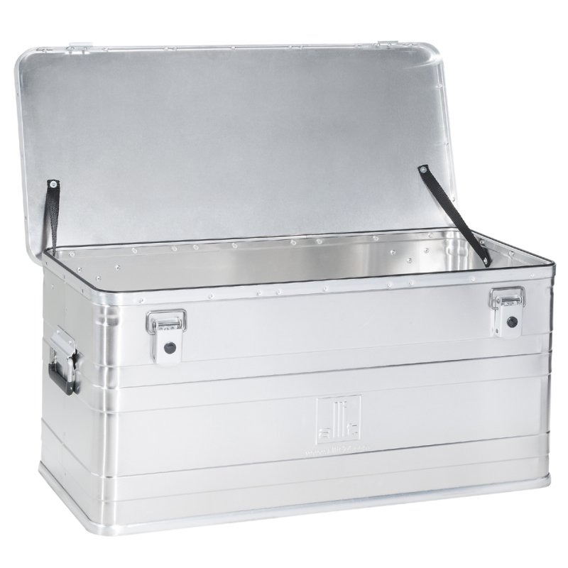 Allit aluminium transportbox AluPlus S 90 zilver