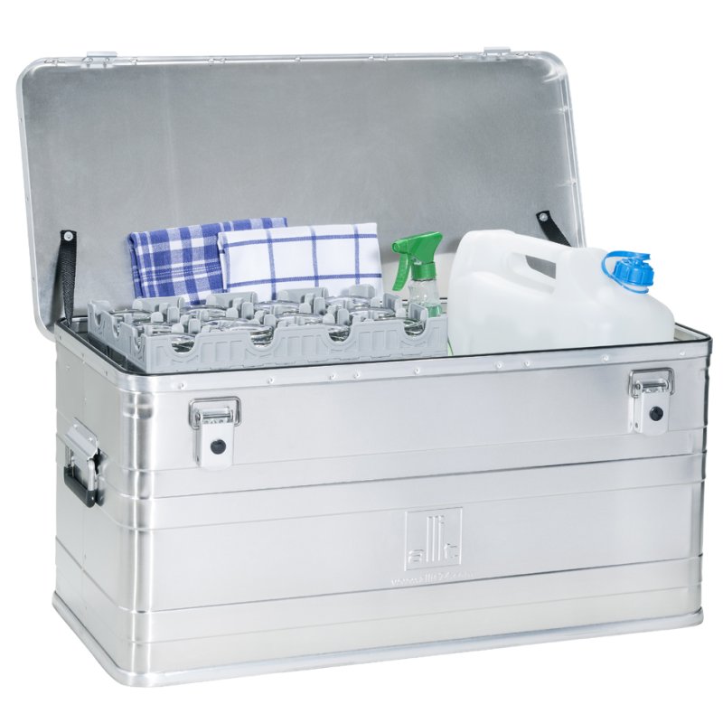 Allit aluminium transportbox AluPlus S 90 zilver