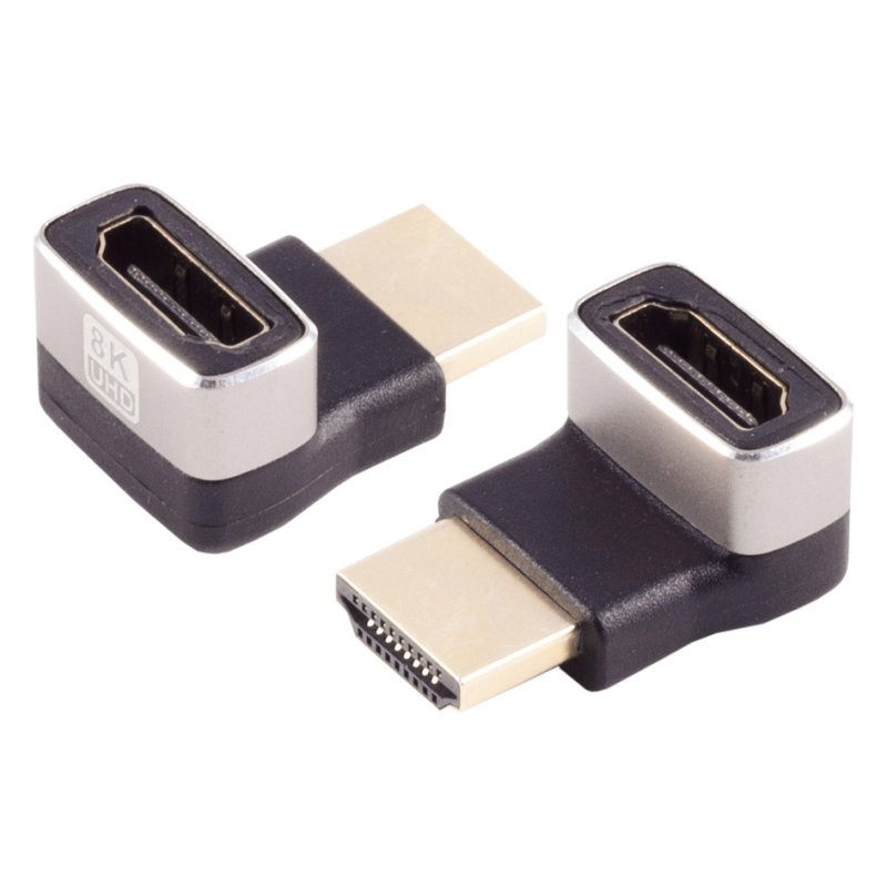 HDMI adapter 90 graden hoek naar boven