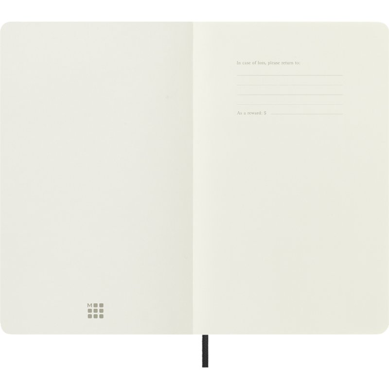 MOLESKINE notitieboek A5 gelinieerd softcover zwart