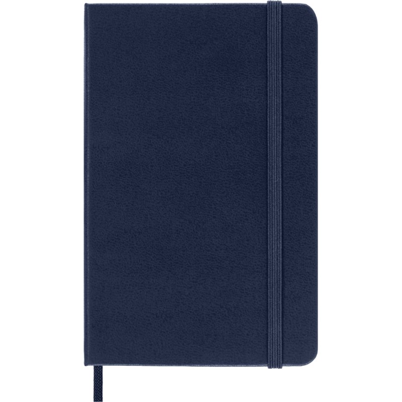 MOLESKINE Notitieboek A6 blanco hardcover saffierblauw
