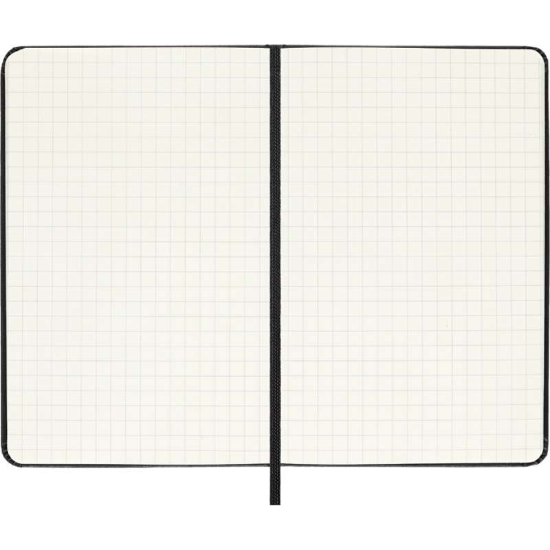 MOLESKINE Notitieboek A6 blanco hardcover saffierblauw