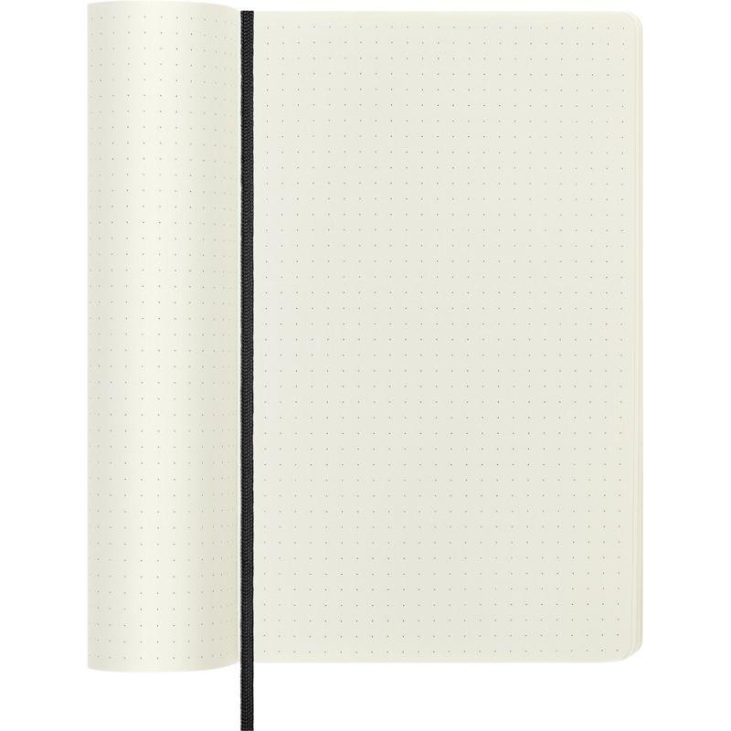 MOLESKINE notitieboek A5 gestippeld zwart softcover