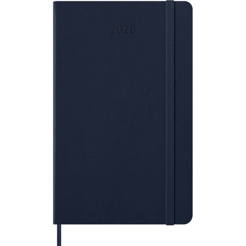MOLESKINE Weekagenda 2026, L/A5, Hardcover, Zwart