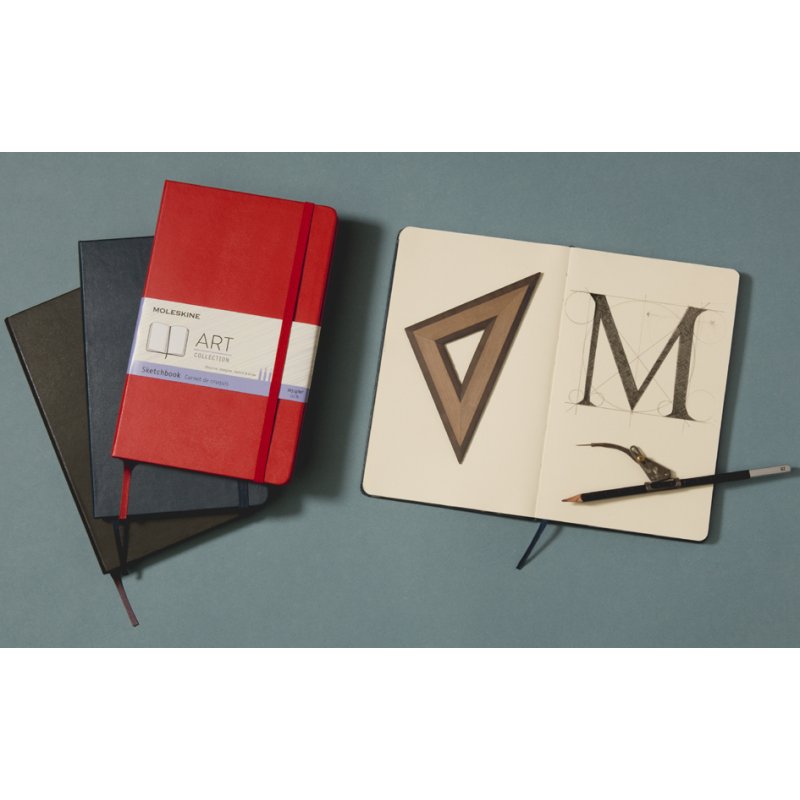 MOLESKINE Schetsboek A3 hardcover zwart 165g/m²