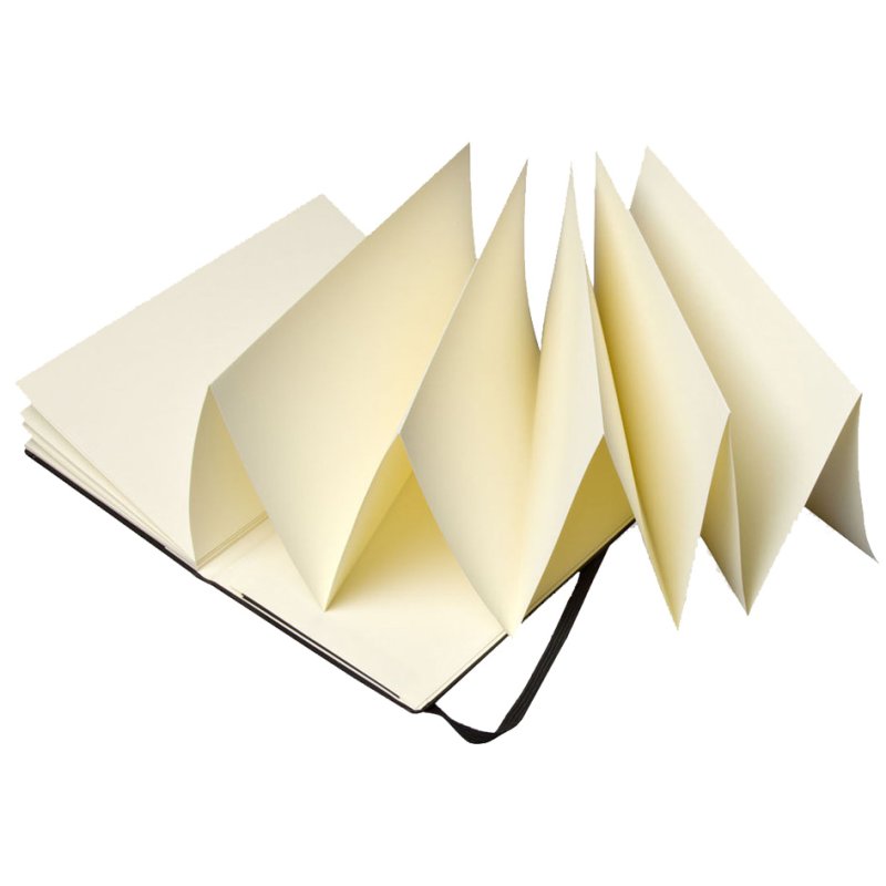 MOLESKINE Japanse accordeonalbum A5 hardcover zwart 165g/m²