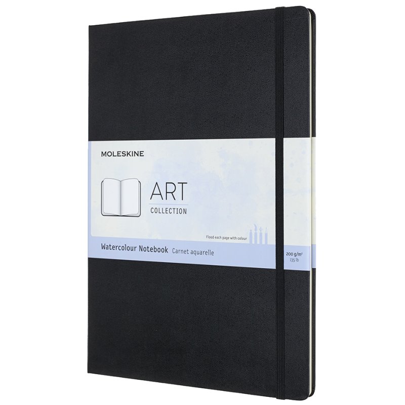 MOLESKINE Aquarel notitieboek A6 hardcover zwart