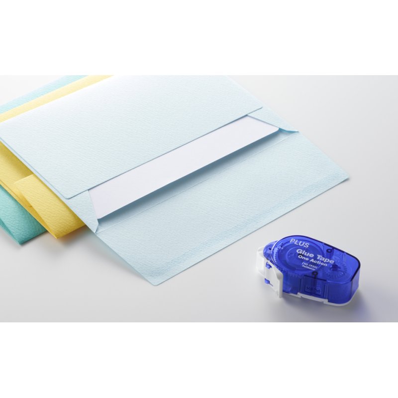 Plus Japan correctieroller One Action 8,4mm x 8m, blauw