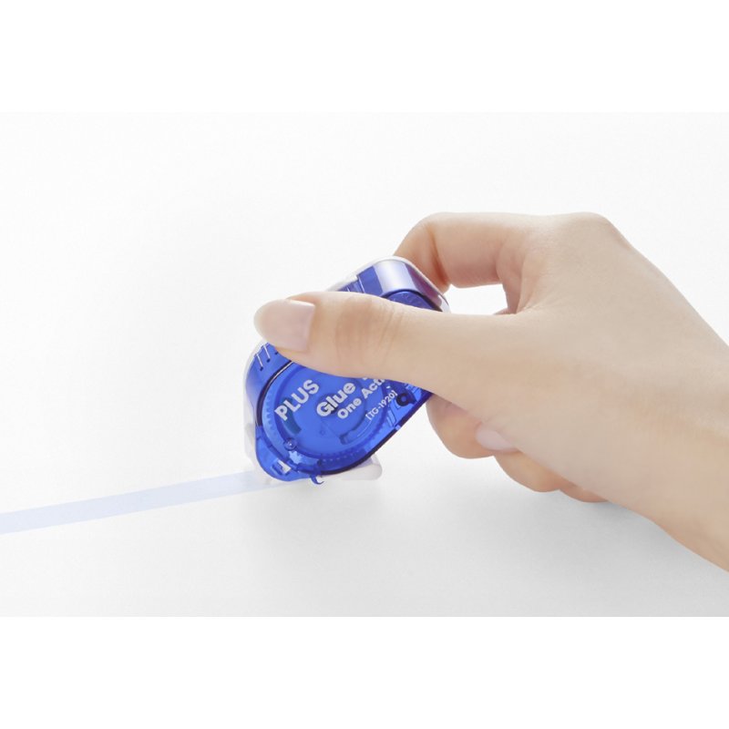 Plus Japan correctieroller One Action 8,4mm x 8m, blauw
