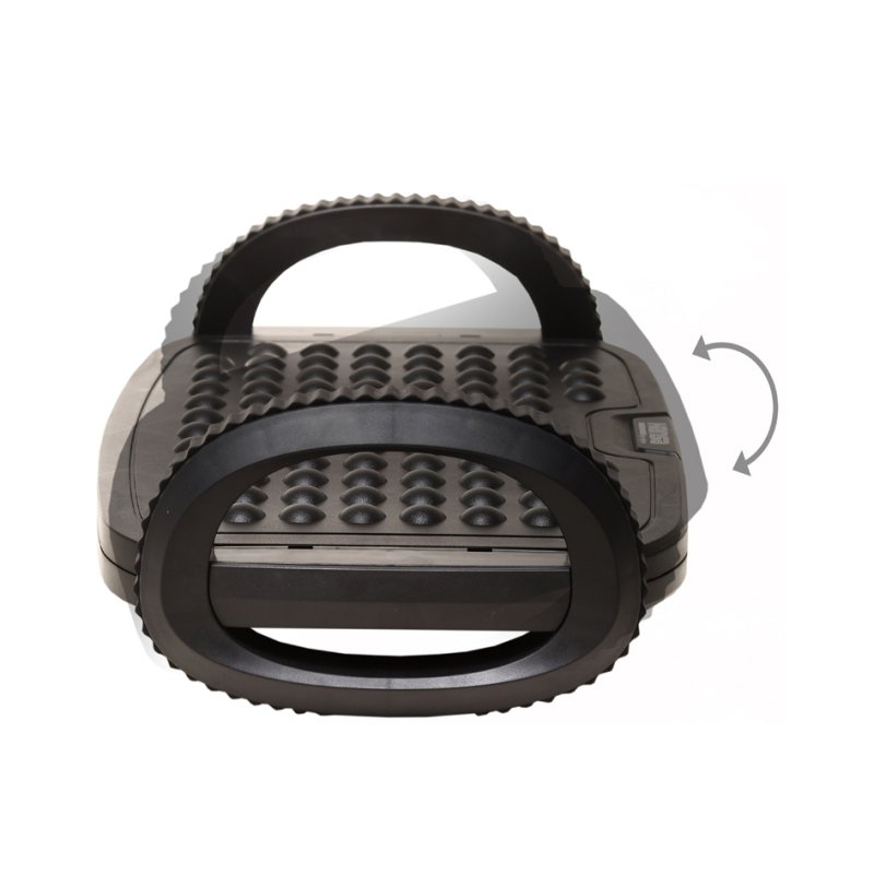 Hansa voetensteun Footness SWING zwart