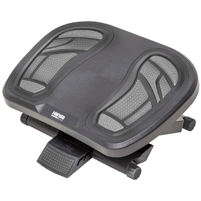 Hansa voetensteun Footness Comfort DUO zwart/grijs