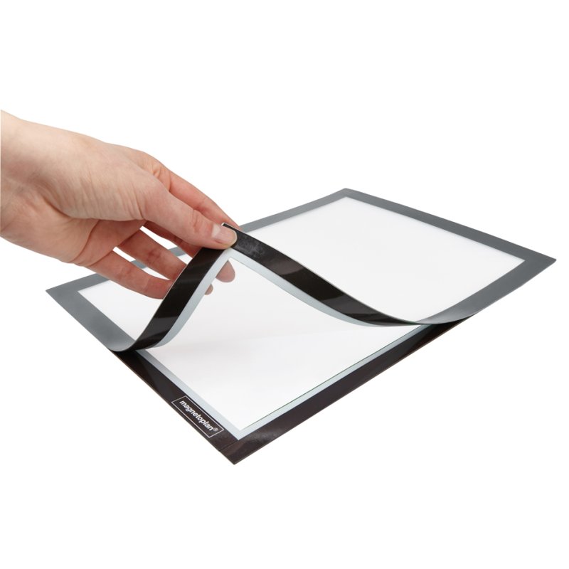 Magnetoplan magnetische infolijst A3 zilver, opklapbaar