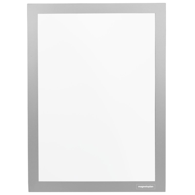 Magnetoplan magnetische infolijst A3 zilver, opklapbaar