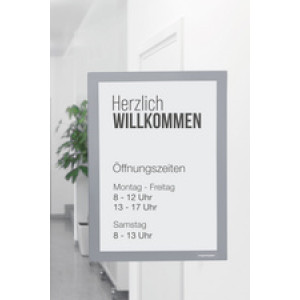 Magnetoplan magnetische infolijst A6 zwart opklapbaar