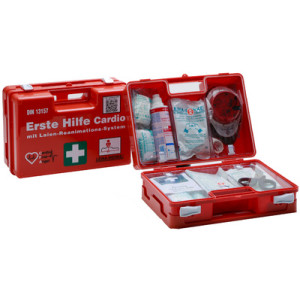 Eerste-hulpkoffer voor Hartreanimatie volgens DIN 13157-norm