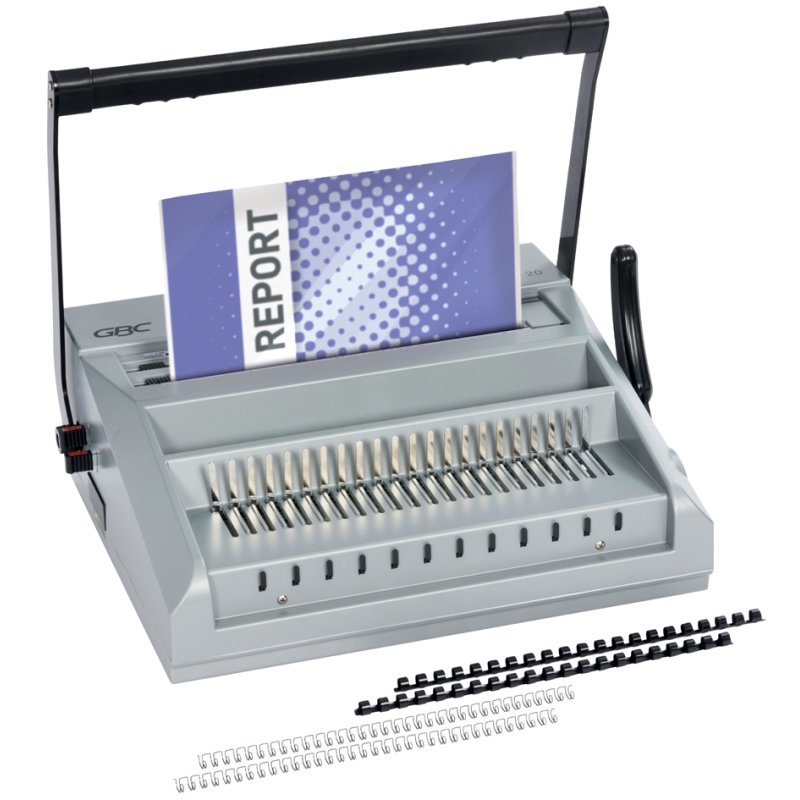 GBC MultiBind 20 inbindmachine kunststof/draad A4 grijs