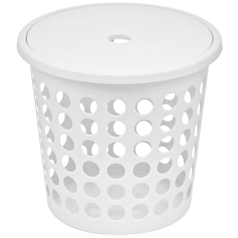 Plast Team wasmand SPRINGFIELD, rond, 25 liter