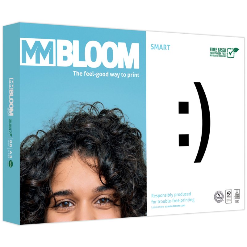 BLOOM multifunctioneel papier A3, 80 g/m², wit, 500 vel