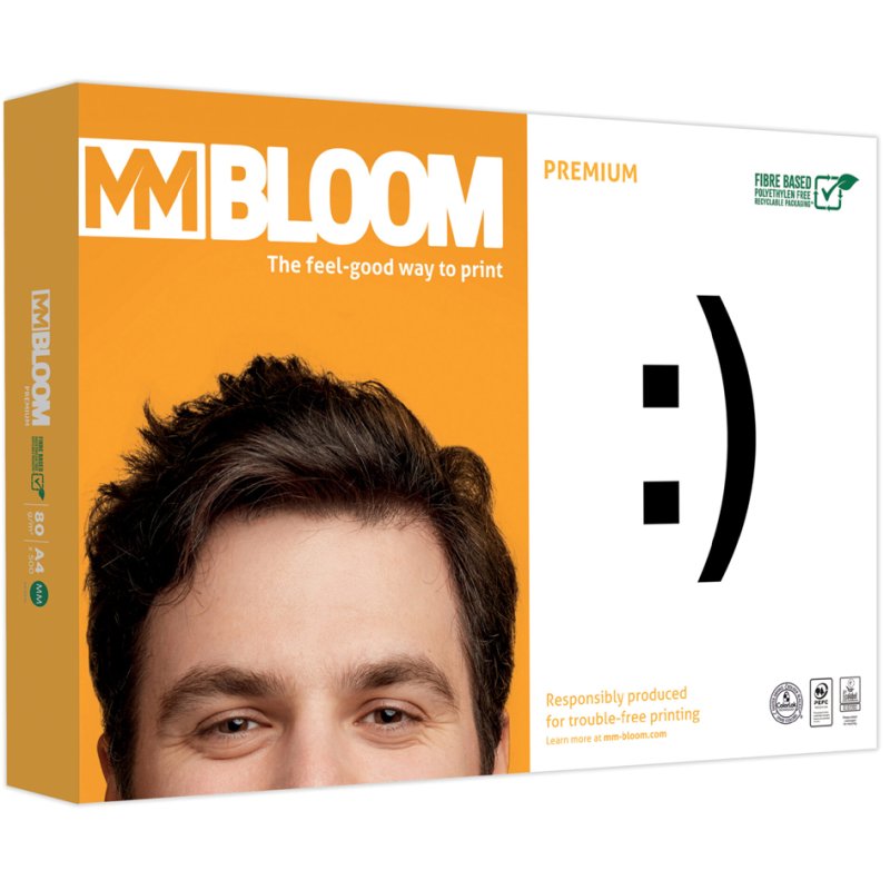 BLOOM multifunctioneel papier premium A4 80g wit