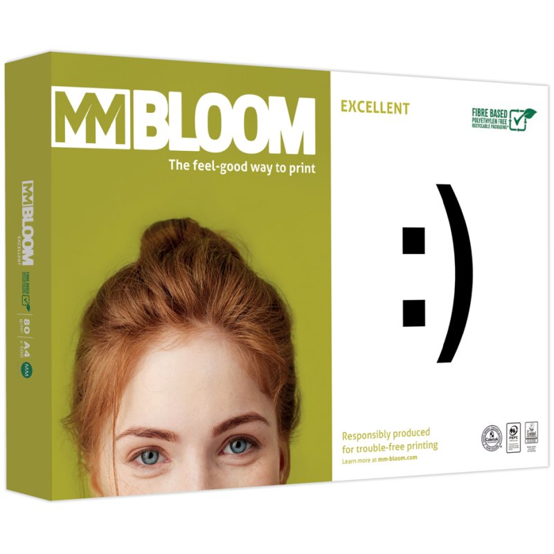 BLOOM multifunctioneel papier A4 80g wit