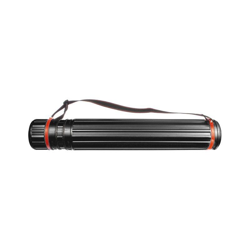 kangaro tekenkoker, uitschuifbaar 640-1080 mm, PP, zwart