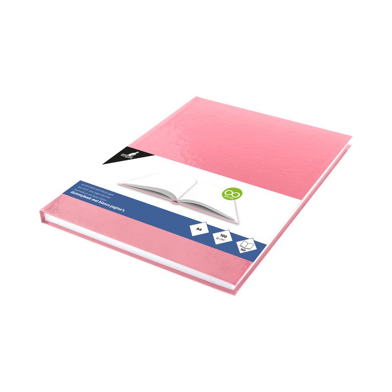 Kangaro schetsboek A4 pastelblauw, 80 blad, hardcover