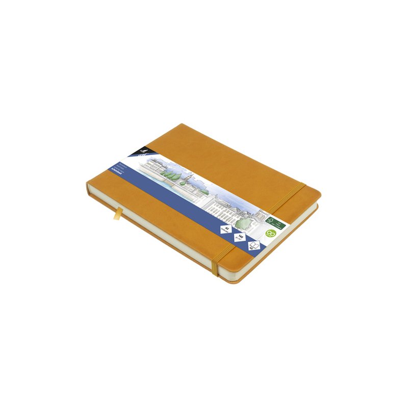 Kangaro schetsboek A5 dwarsformaat hardcover oudroze